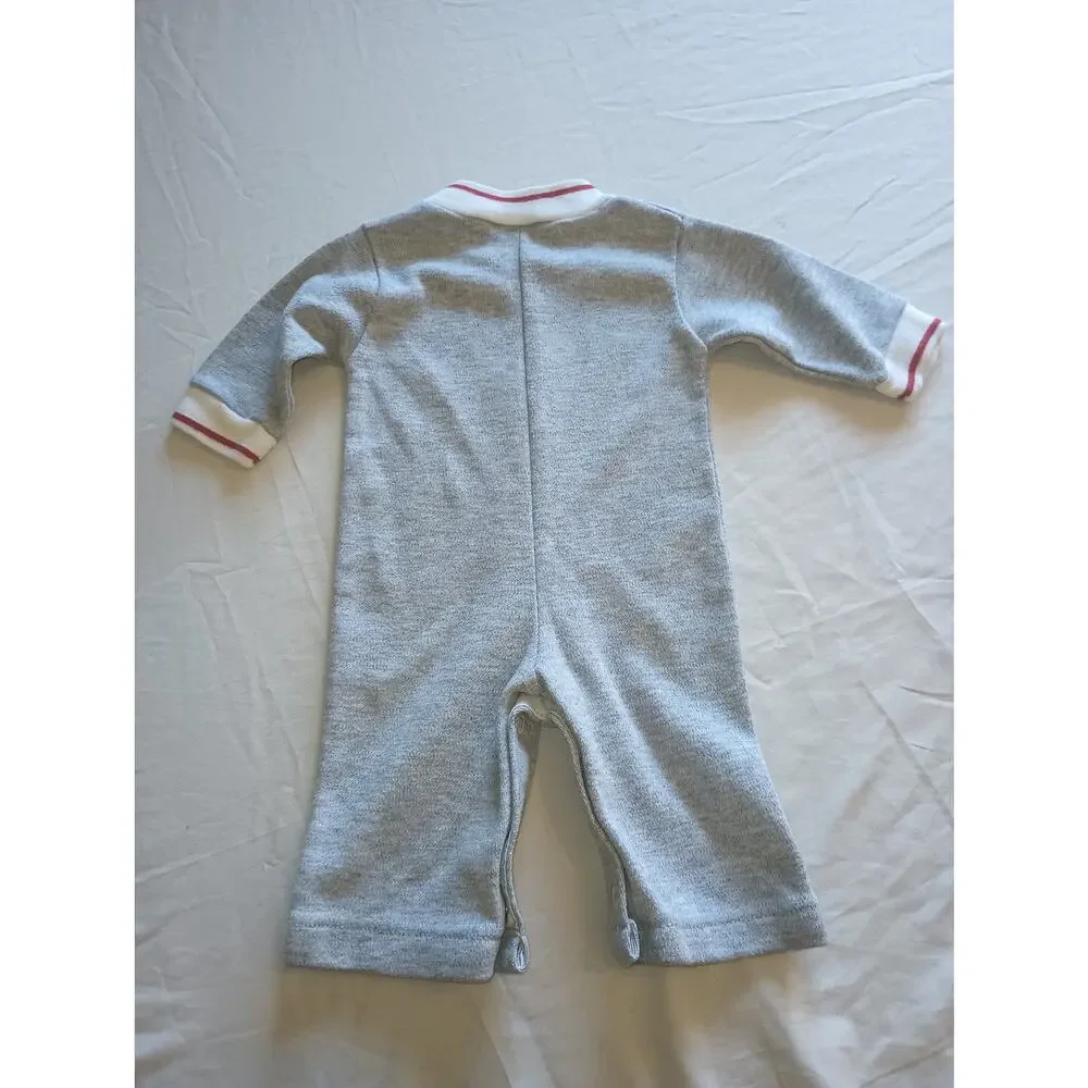 Vintage Health-tex Jogger Sweat Suit Jumpsuit Infant size 3 Months 90s‎